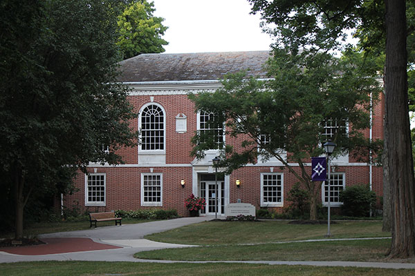 Musselman Library at Bluffton University Campus