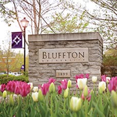 Bluffton University entrance