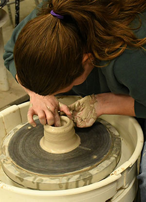 Thowing on the wheel
