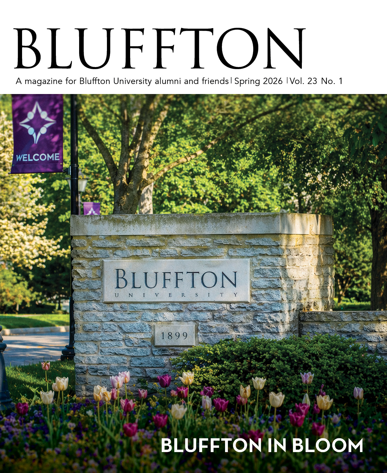 Bluffton magazine cover