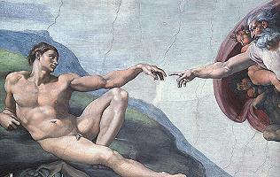 Michelangelo, Creation of Adam
