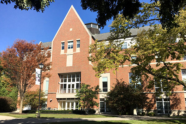 Centennial Hall at Bluffton University Campus