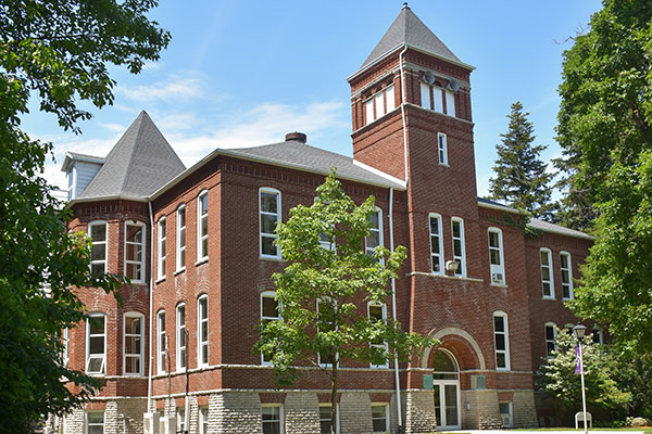 College Hall at Bluffton University Campus