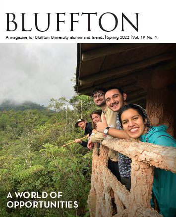 Bluffton magazine cover, Spring 22