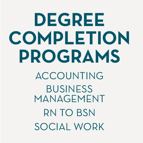 Degree completion programs