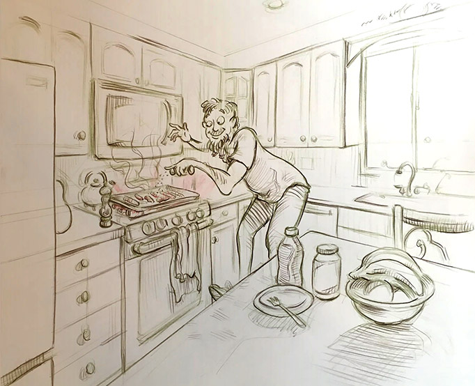 Kitchen Romance