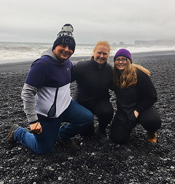 Maelinn DeLong in Iceland