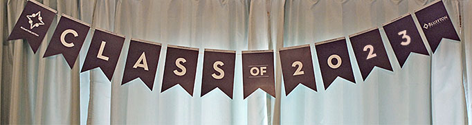 Graduation banner 2023