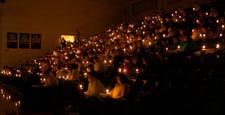 Candlelight service