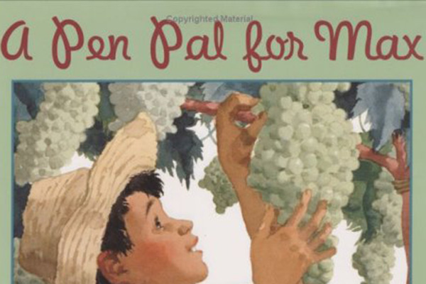 cover image of "A Pen Pal for Max" children's book