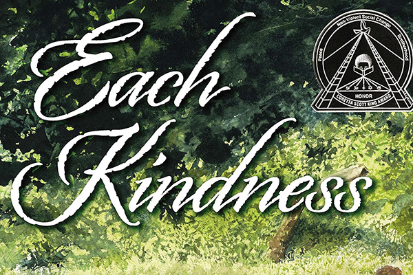 cover image of "Each Kindness" children's book cover image of "Each Kindness" children's book