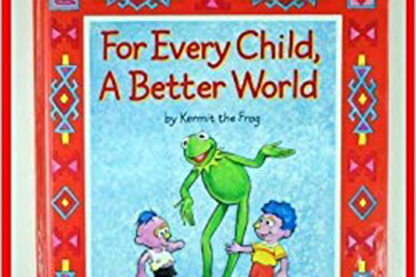 cover image of "For Every Child, A Better World" children's book cover image of "For Every Child, A Better World" children's book