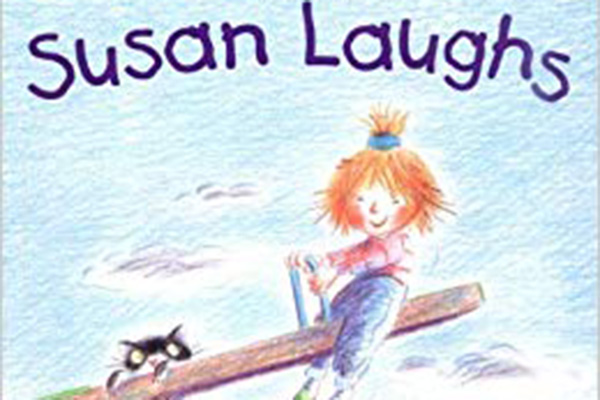 cover image of "Susan Laughs" children's book cover image of "Susan Laughs" children's book