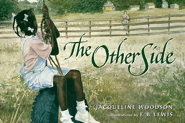 civer image of "The Other Side" children's book civer image of "The Other Side" children's book