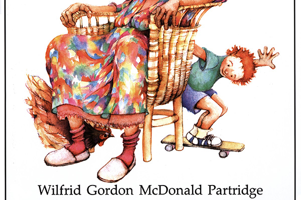 cover image of "Wilfrid Gordon McDonald Partridge" children's book cover image of "Wilfrid Gordon McDonald Partridge" children's book
