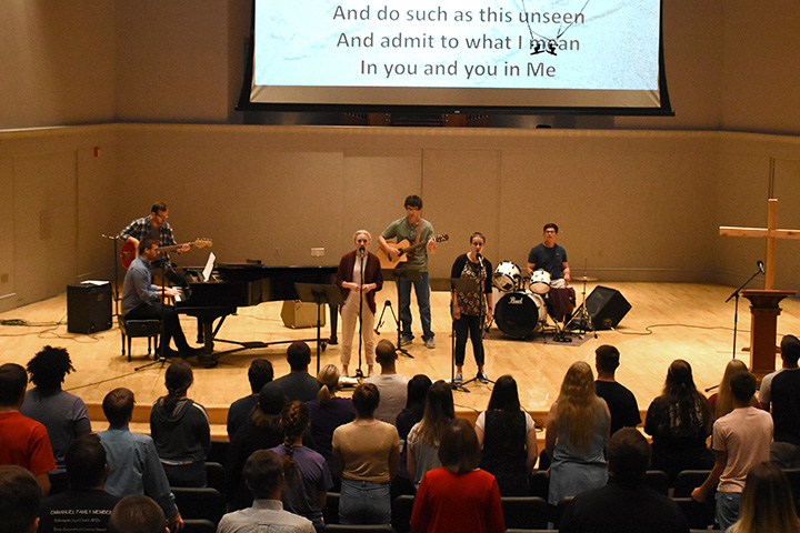 Thursday morning chapel Thursday morning chapel