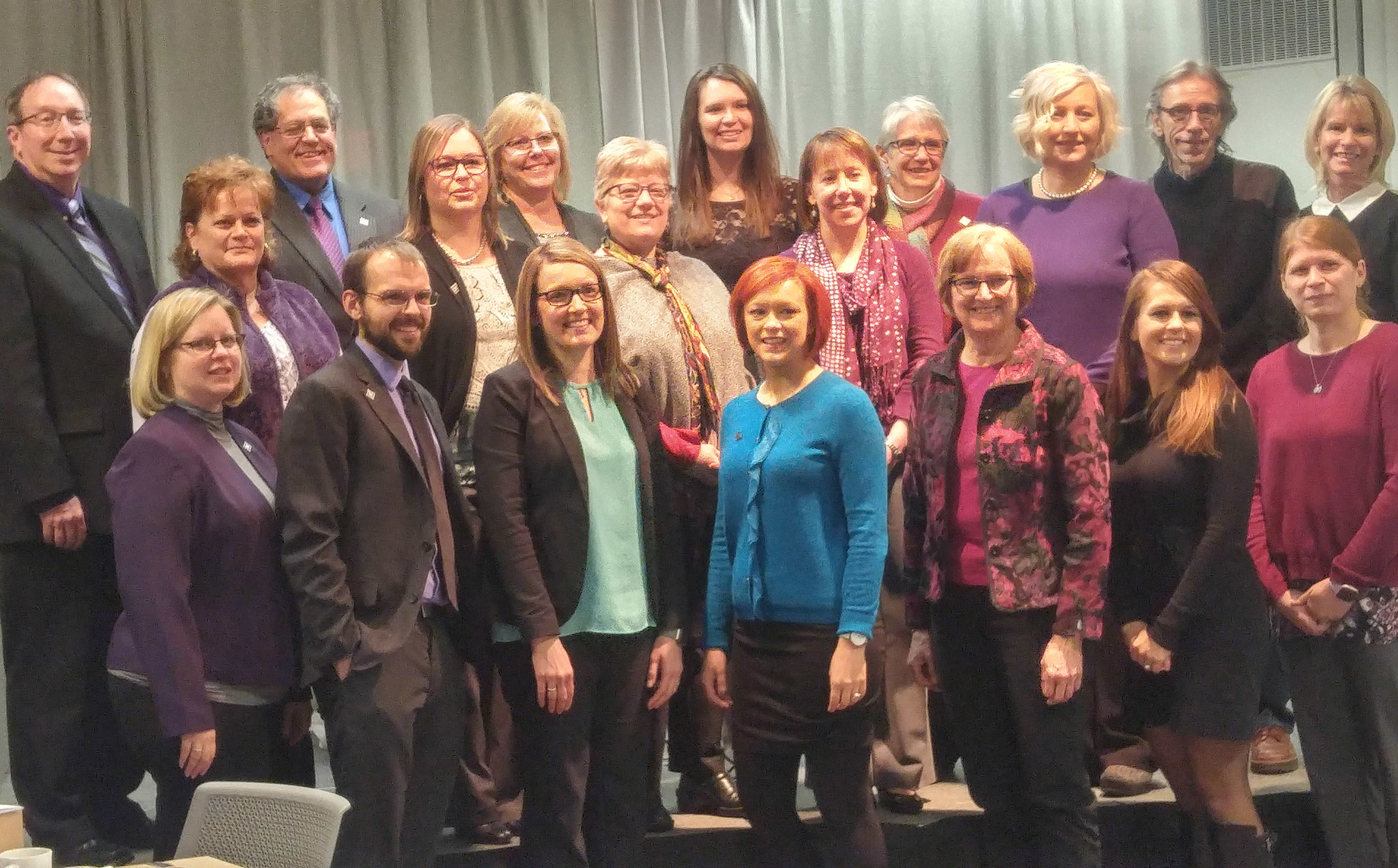 Long-term Bluffton University employees