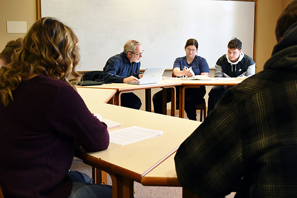 Biblical study notes developed by Dr. Gerald Mast's Religious Communication class will be submitted for publication.