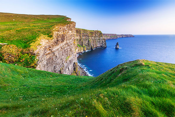 Destinations include Edinburgh, the Scottish Highlands, Glasgow, Belfast, Galway and Dublin!