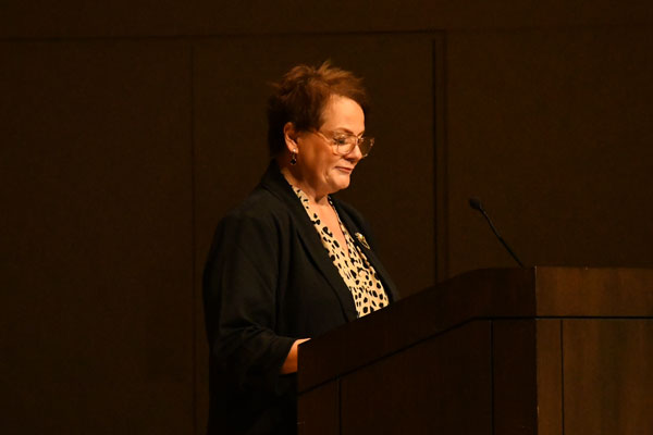 Herrera, whose weekly column ran for 15 years in the Bargain Hunter, reflected on the challenges of engaging with an audience that often held differing views.  