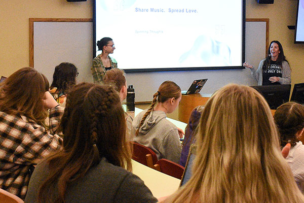 More than 20 Civic Engagement Day sessions were presented, many by Bluffton students.