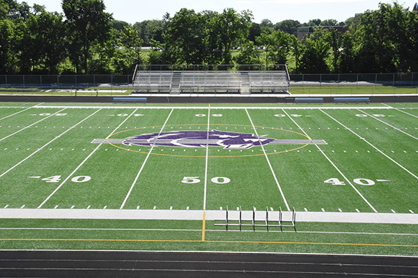 Alumni Field, home of the Bluffton Beavers