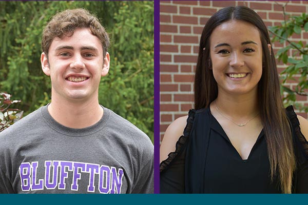 Patrick Spillman and Abigail Newkirk were named the 2021 athletes of the year