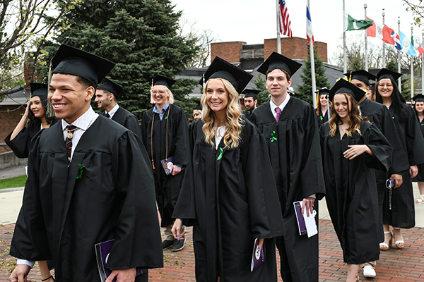 2022 commencement processional