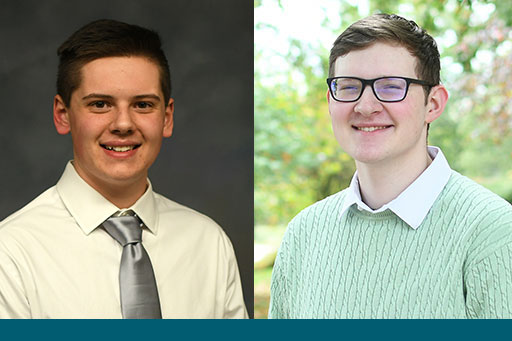 Trevor King and Logan Daugherty both received $1,500 for unpaid vocational experiences.