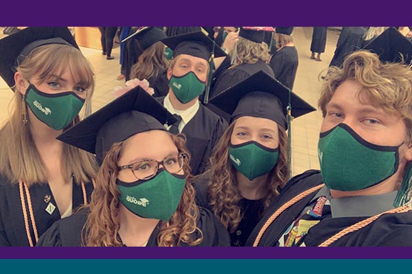 Five nursing students graduated from Northwest State Community College and are ready to begin BSN courses at Bluffton.