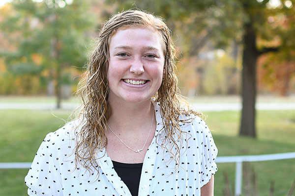 Meredith Obringer gained experience with a full-time, paid internship at Purdue University’s Department of Nutrition Science.