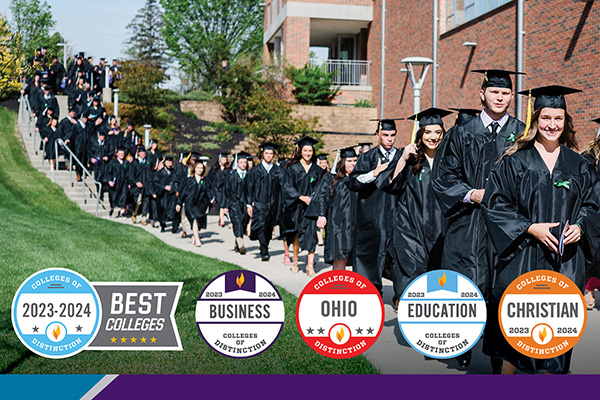 Bluffton has been recognized as a College of Distinction since 2019-20.