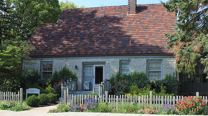 Bluffton is moving its Welcome Center. The Houshower House, a beautiful cottage with a rich campus history, now serves as the first point of contact for campus visitors.