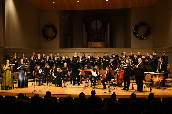 The university and community join in this traditional town-gown advent performance.