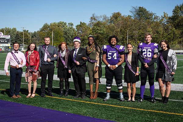 Bluffton University crowns Homecoming king and queen