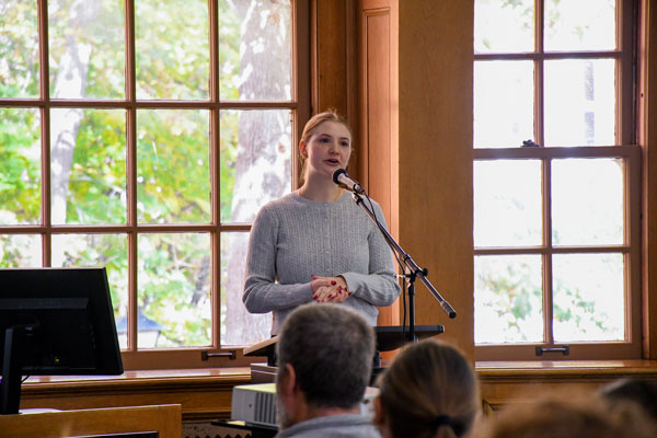 Rippel studied in the molecular biology lab where she explored the relationship between excess growth hormone and cell senescence.  