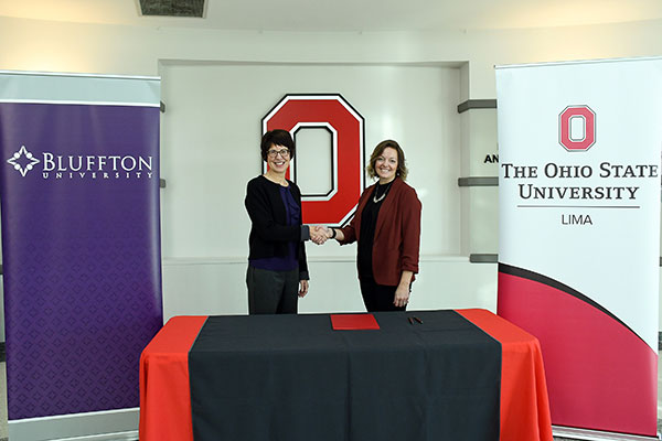 Bluffton-OSU-Lima partnership