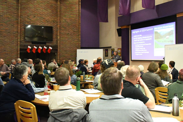 Hosted by The Ohio State University’s Agroecosystem Management Program (AMP), this year’s Summit invited participants to explore the theme “Finding Common Ground: Connecting Farms, Food, and Community in the Western Lake Erie Watershed.”