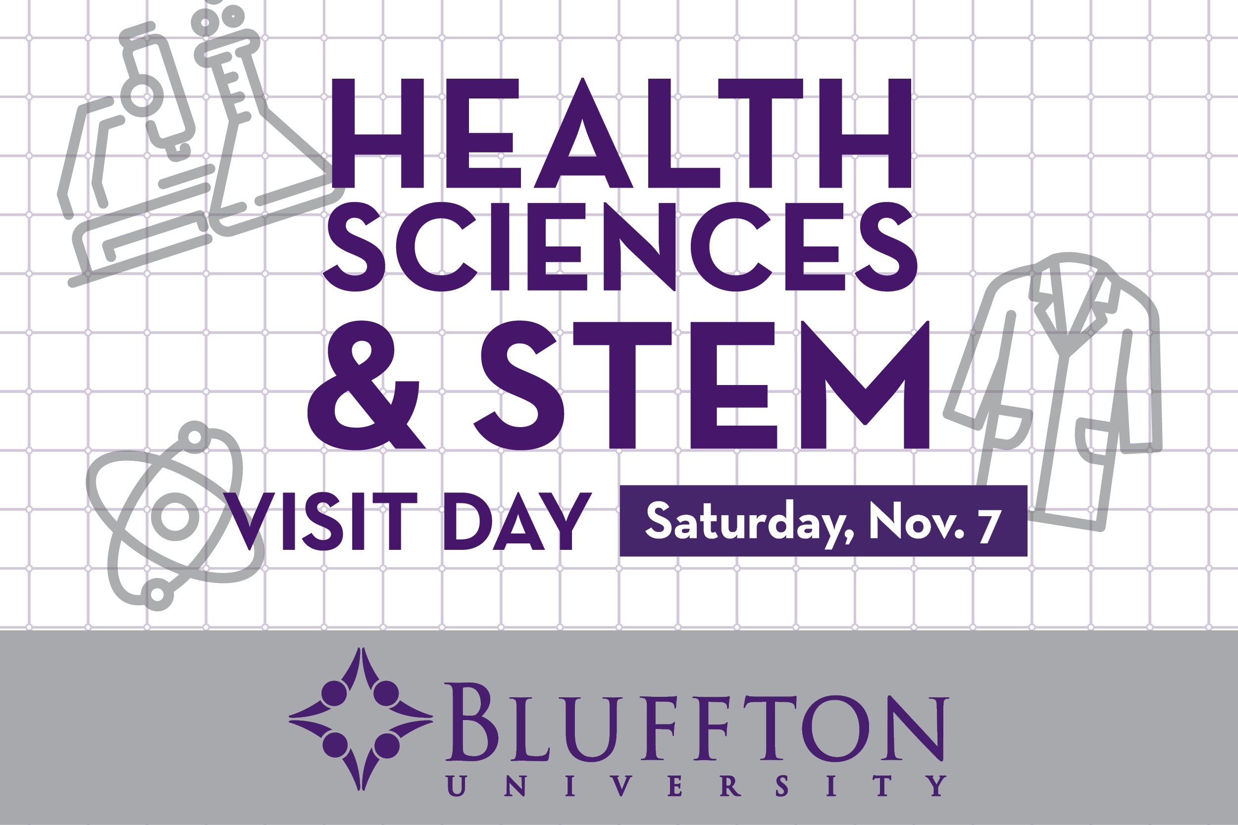The event also gives students an opportunity to experience the personalized approach that is central to a Bluffton education. Following the academic sessions, students and families can tour the campus and enjoy lunch with Bluffton faculty before an optional tour of the university’s Nature Preserve. 