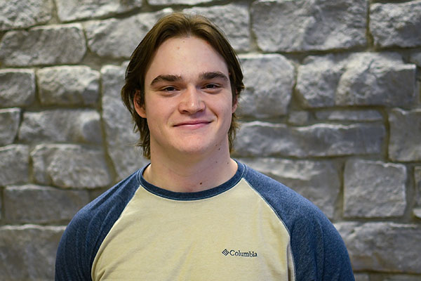 After graduation, Aaron Archer plans to work for a police department in northwest Ohio.