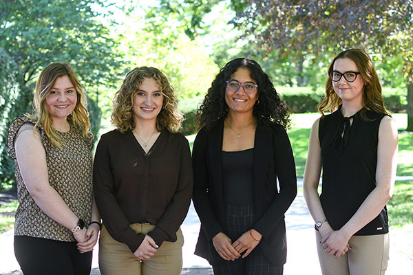 Bluffton's first Master of Nutrition and Dietetics cohort