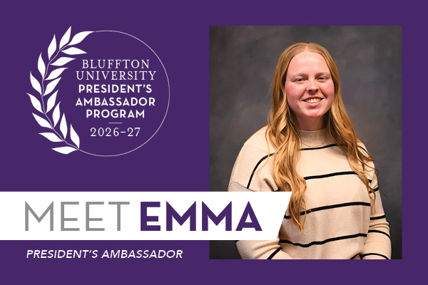 President’s Ambassadors provide campus tours to prospective students, sit on student panels at admissions events, greet special campus guests, and engage with alumni and donors at special events.
