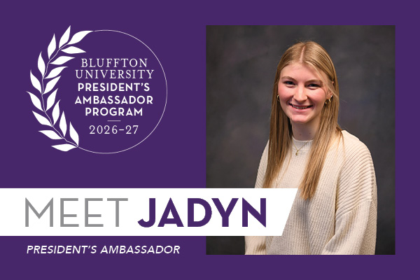 President’s Ambassadors provide campus tours to prospective students, sit on student panels at admissions events, greet special campus guests, and engage with alumni and donors at special events.