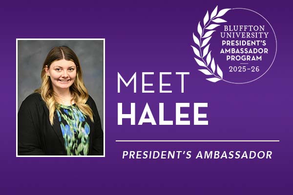 Halee McDade has found support from faculty, staff and coaches to grow as a future educator. 