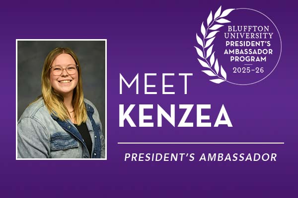 Kenzea appreciates the friendships she's made at Bluffton, noting how her involvement on campus has given her opportunities to enjoy connections she might not have otherwise made. 