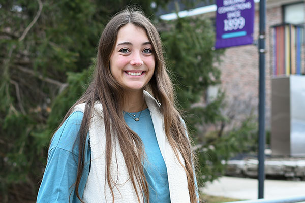 Kaylie Campbell is applying to graduate schools with the hopes of becoming a school psychologist or mental health therapist.