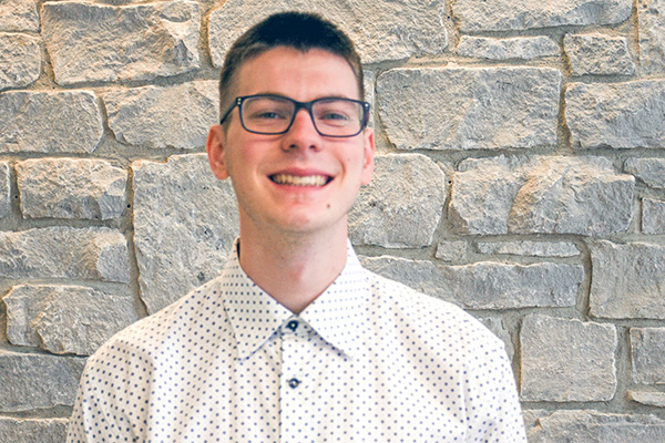 Riley Larcom’s career path was confirmed during an accounting internship at Mennonite Memorial Home.