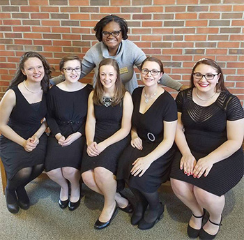 Student Soloists and Dr. Crystal Sellers Battle