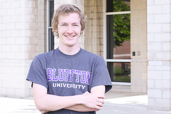 Nicholas Hoffman '20 to continue as Neufeld Residence Hall Director in 2020-21.