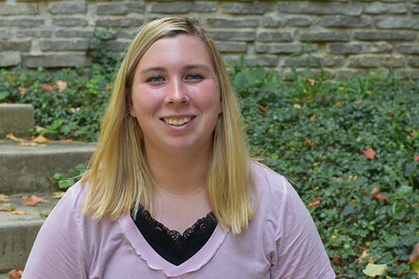 With the encouragement by her professor, Dani Easterday '20 has set a goal of becoming a writing therapist.